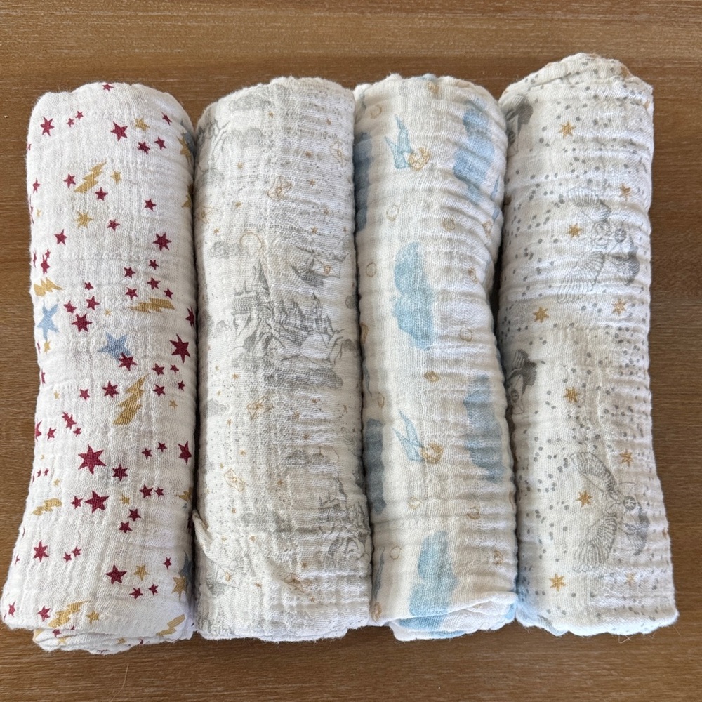 Harry Potter Muslin Swaddle Blanket Set